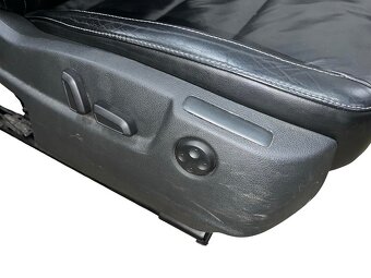 Sedačky černá kůže Škoda Superb 2 sedan r.v. 2009 - 6