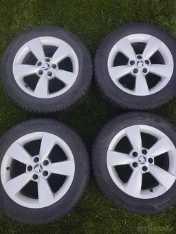 Litá kola 15 originál Škoda Rapid - 6