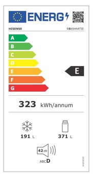 Lednice Hisense RS694N4TIE - 6