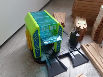 Dřevěné koleje,vlačky, - 6