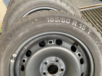SADA ZIMNÍCH PNEU 15" FABIA 3, VW POLO, 185/60 R 15 - 6