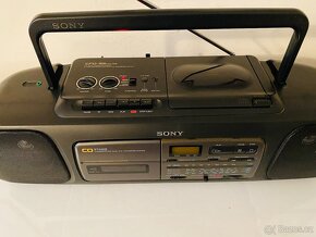 Radiomagnetofon/CD Sony CFD-55MKIIs, 90.léta - 6