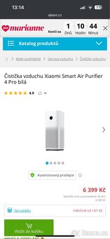 Čistička vzduchu Xiaomi Smart Air Purifier 4 Pro - 6