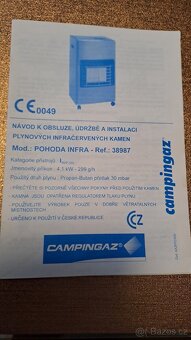 Plynové topidlo POHODA INFRA - 6