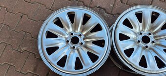 Plechové disky 7x17 5x100 ET55 Subaru Impreza Legacy XV - 6