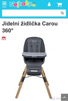 Jídelní židlička BabyGo Carou 360° - 6