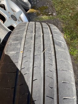 Alu kola r15, 5x112 + letní pneu 205/65 R15 - 6