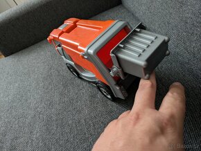 Lena Auto Truckies popeláři 25 cm s panáčkem - 6