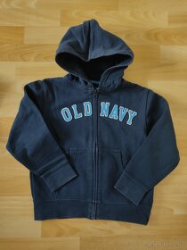 Rozepínací mikina Old Navy vel. 122 + druhá zdarma - 6
