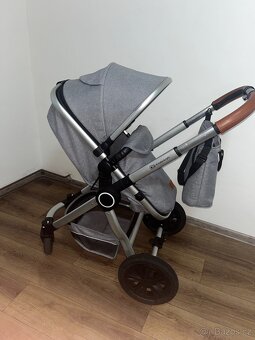 KOMBINOVANÝ KOČÁREK KINDERKRAFT VEO 3V1 ŠEDÝ - 6