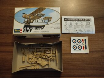 Modely letadel, REVELL, plastové stavebnice. - 6