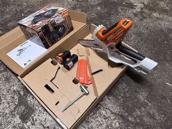 Nová AKU pila STIHL GTA 40, 2X AS 2 + nabíječka - 6