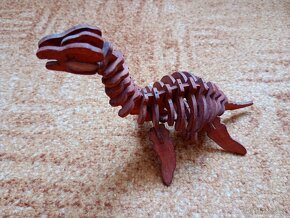 Sbírka dinosaurů 3D celkem 8kusů - 6