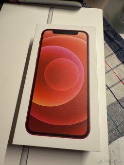 iPhone 12 mini, RED, 128GB, krabička, super stav - 6