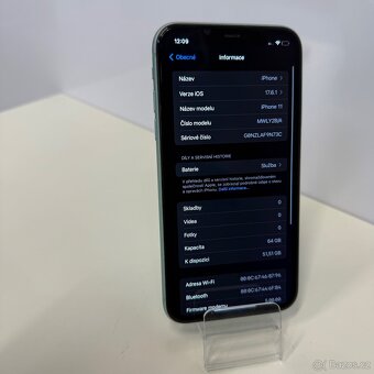 Iphone 11 64GB, zelený (12 měsíců záruka) - 6