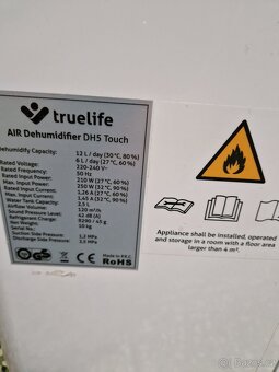 Odvlhčovač vzduchu TrueLife DH5 s čističkou - 6