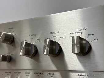 ONKYO MODEL A-7 KVALITNÍ VINTAGE STEREO ZESILOVAČ - 6