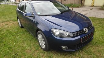 VW Golf 6 combi 1,6 TDi 77kw úsporné auto - 6