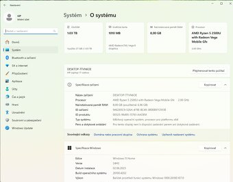 Prodám notebook HP 17-ca0001nc, 17“ - 6