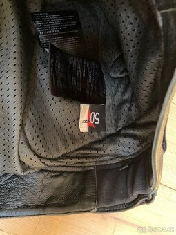 Prodám motocyklové kalhoty Dainese vel. 50 – chrániče kolen - 6