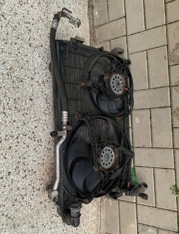 Chladič vodní + chladič klima Fabia I 1.9Tdi, 2.0i, výztuha - 6