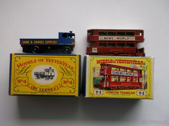 YESTERYEAR,Y4 Sentinel,Y5 London Tramcar a Y11 Aveling - 6