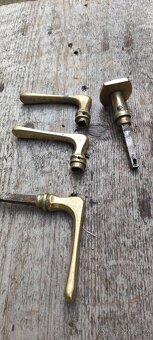 Mosazné kování na dveře-retro - 6