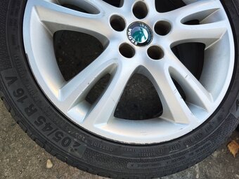 16"letní alu sada Atria 5x100 origo Škoda Fabia 2 Roomster - 6