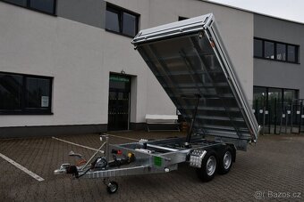 Třístranný sklápěcí přívěs do 3500 kg, 3,6 m - 6