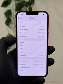 iPhone 13 128GB červený - 6