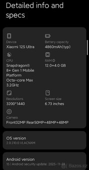 Xiaomi 12s Ultra, 12+4/256GB - 6