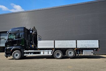 MB Arocs 2545 - 6x2 – Valník + HR-HMF 3220 K8 – EURO 6 - 6