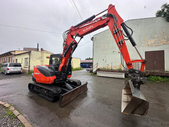Pásový bagr KUBOTA KX080-4&,8835kg,3-lamané rameno - 6