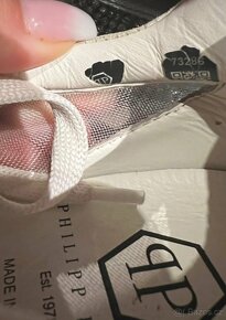 Philipp Plein Runner Crystal bílé dámské sneakers boty - 6