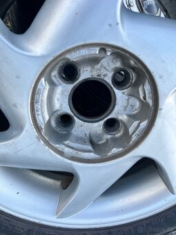 Alu disky 4x100 r15 aluett kompletní sada - 6