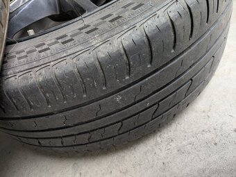 Prodám ALU kola 17 + pneu 205/50R17 93W - 6