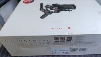 Stabilizátor Zhiyun Weebill S + Zhiyun CMF-03 motor pro zoom - 6