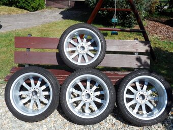 Alu kola Audi + Pneu GOODYEAR 245/40/18 ET 40 5x112 - 6