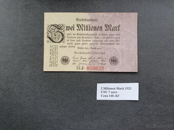 Německé bankovky 17ks - 6