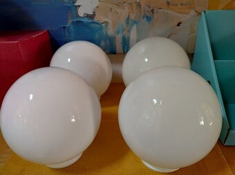 Stínítka, sklo, retro - 6