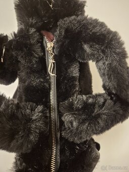 Juicy Couture kabelka Iris Fur M Shopping Black - 6