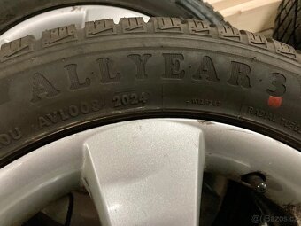 Celoroční pneu 205/55 R16 + ALU disky 6 1/2J - 6
