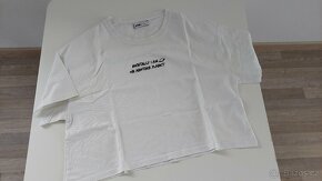 5x dívčí krátké triko crop top a 1x kraťasy - 6