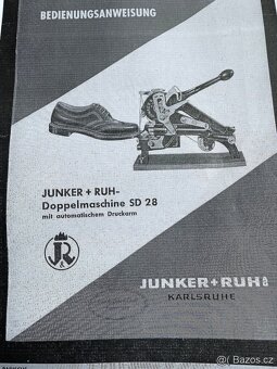 Ruční šicí stroj na kůži - Junker & Ruh SD 28 - 6