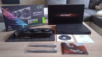 ASUS ROG STRIX GTX 1070 O8G GAMING – PERFEKTNÍ STAV - 6