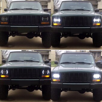 LED Svetlá 105W - Jeep Cherokee - 6