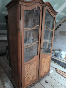 Starožitná skříň historická almara 2 kusy - 6