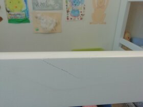 Vyvýšená postel masiv buk 200x90 - 6