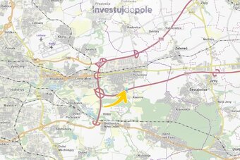Prodej stavebního pozemku s obrovskou zahradou v Horních Poč - 6