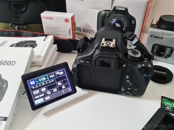 Canon EOS 600D + 2 objektivy + brašna + 32 GB SD karta - 6